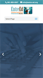 Mobile Screenshot of entre-ed.org