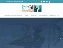 Tablet Screenshot of entre-ed.org